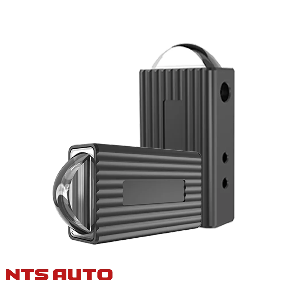 Фара для универсальной установки 20мм БЕЛО-ЖЕЛТАЯ